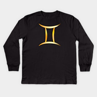 Zodiac signs - Gemini Kids Long Sleeve T-Shirt